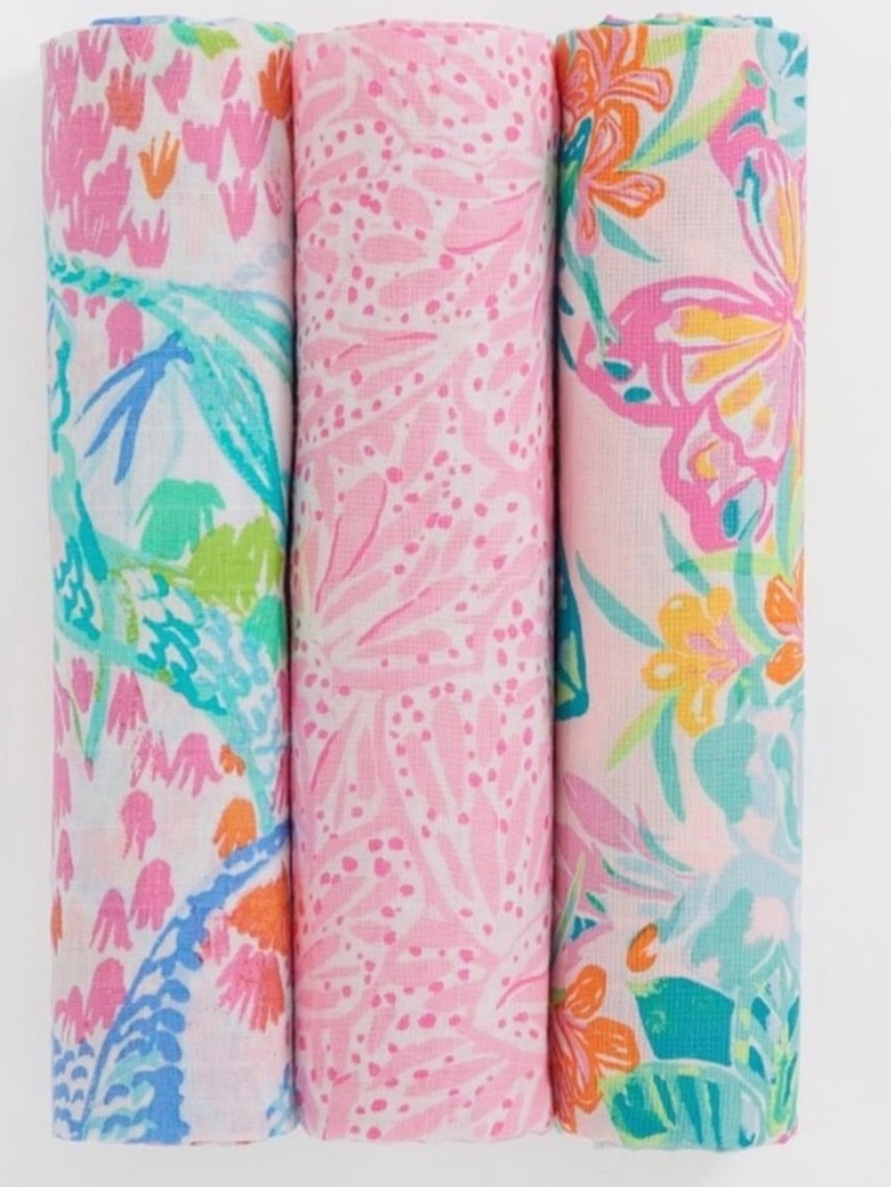 Lilly Pulitzer Baby swaddles set of 3
